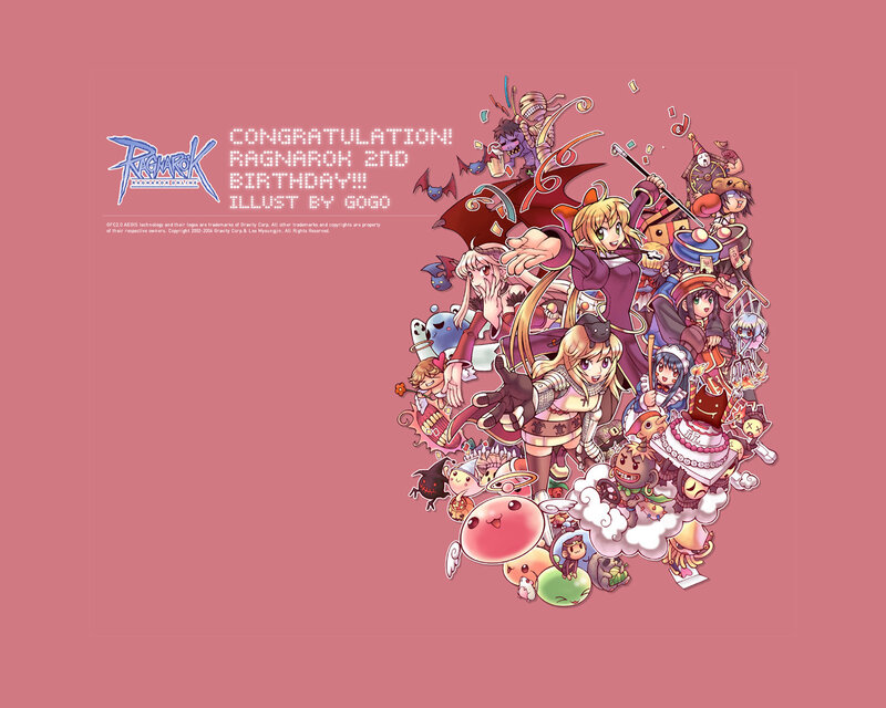 Ragnarok Online 2nd Birthday Art