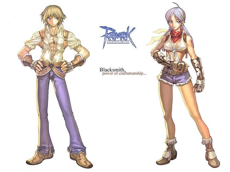 Ragnarok Online Blacksmith Characters