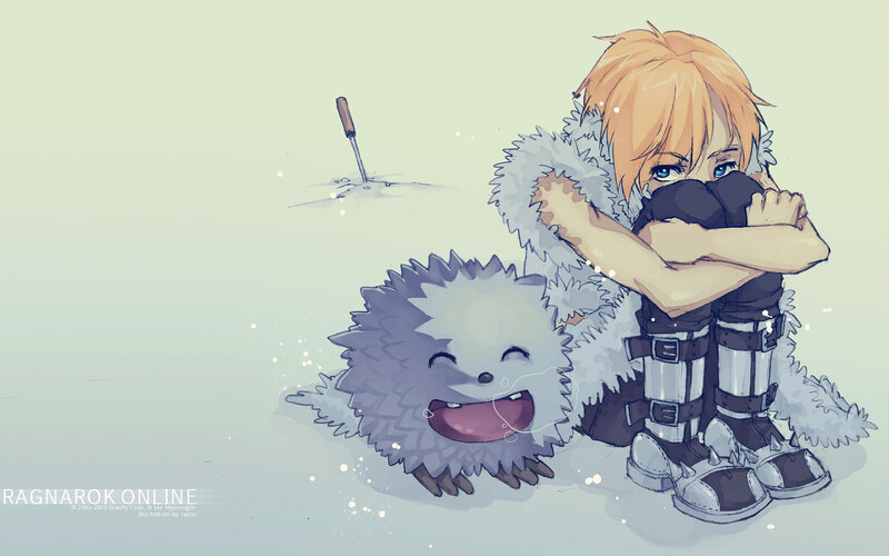 Ragnarok Online character with pet
