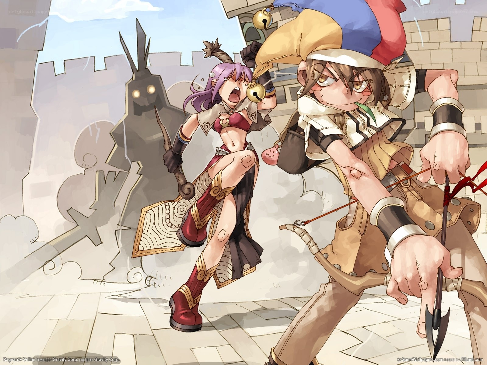 Ragnarok Online characters in action