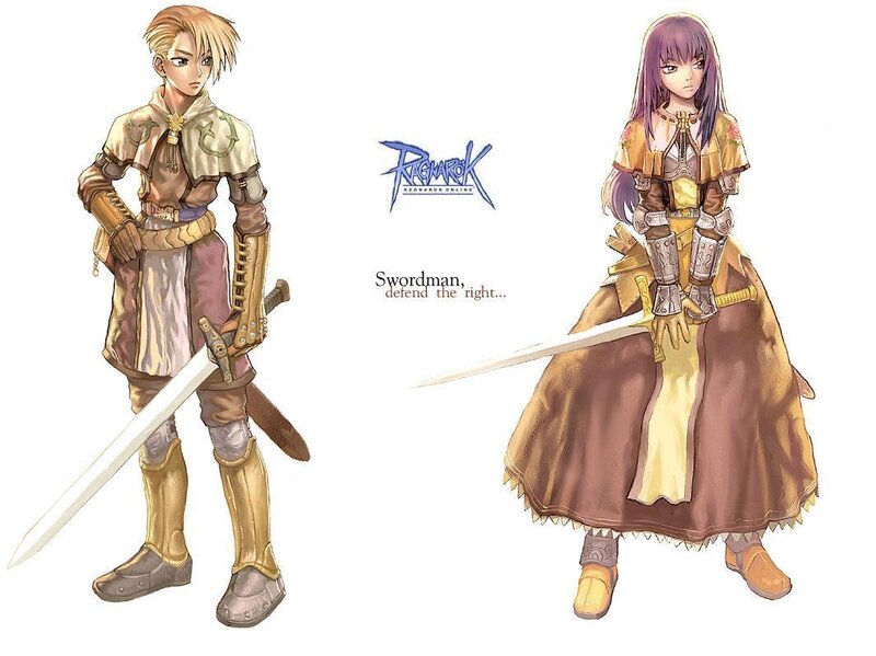 Ragnarok Online Swordman characters