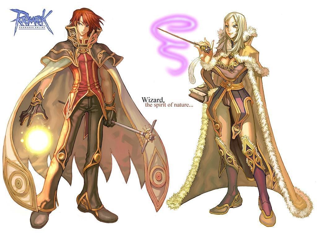 Ragnarok Online Wizard Characters