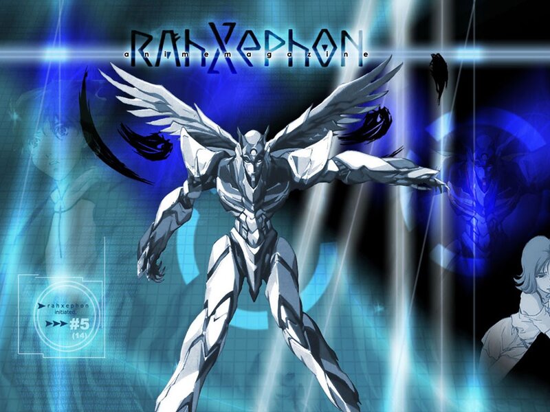 Rahxephon mecha artwork