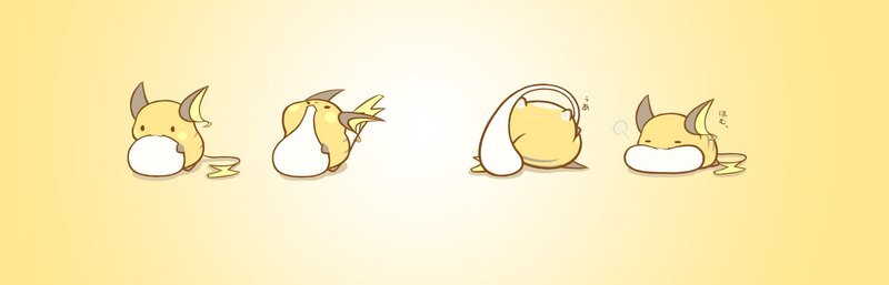 Raichu Character Poses