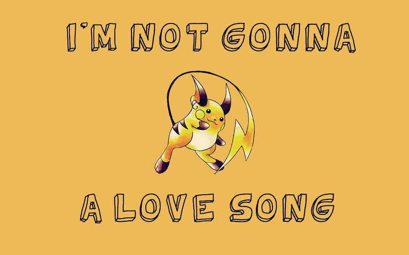 Raichu Character — Yellow