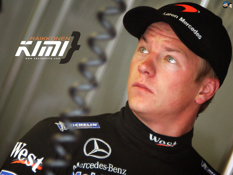 Raikkonen in racing gear