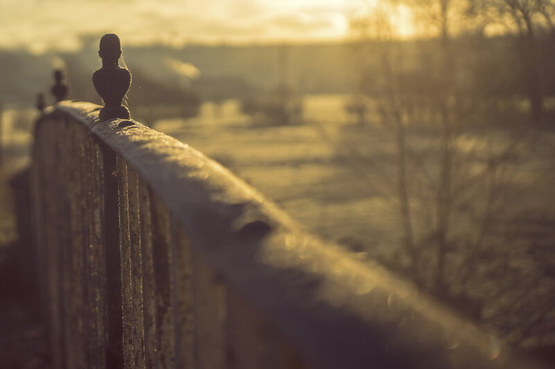 Railings on a Bridge