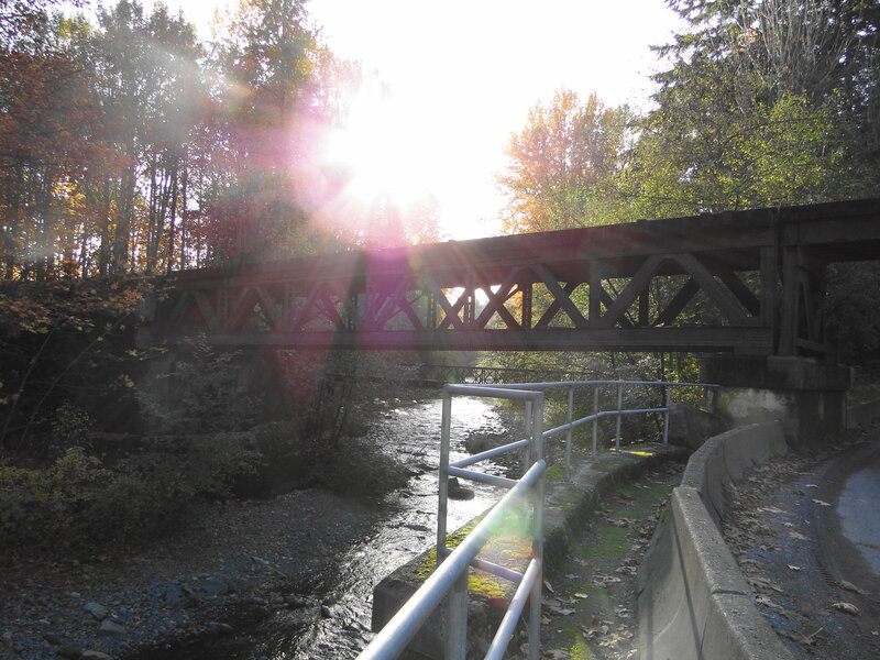 Railroad Bridge over Stream