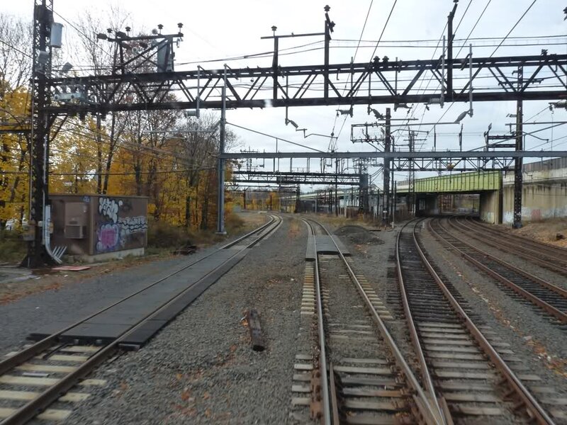 Railroad Tracks and Overhead Lines