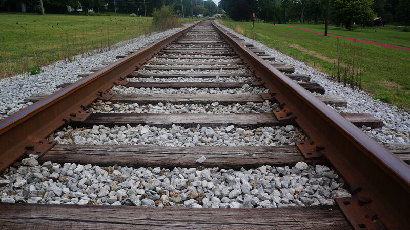 Railroad Tracks — Brown, Calm