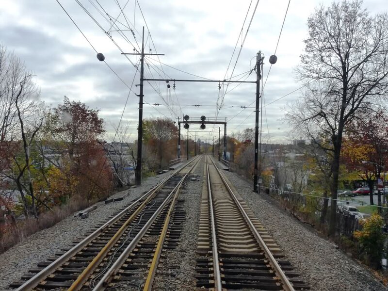 Railroad Tracks — Gray, Calm
