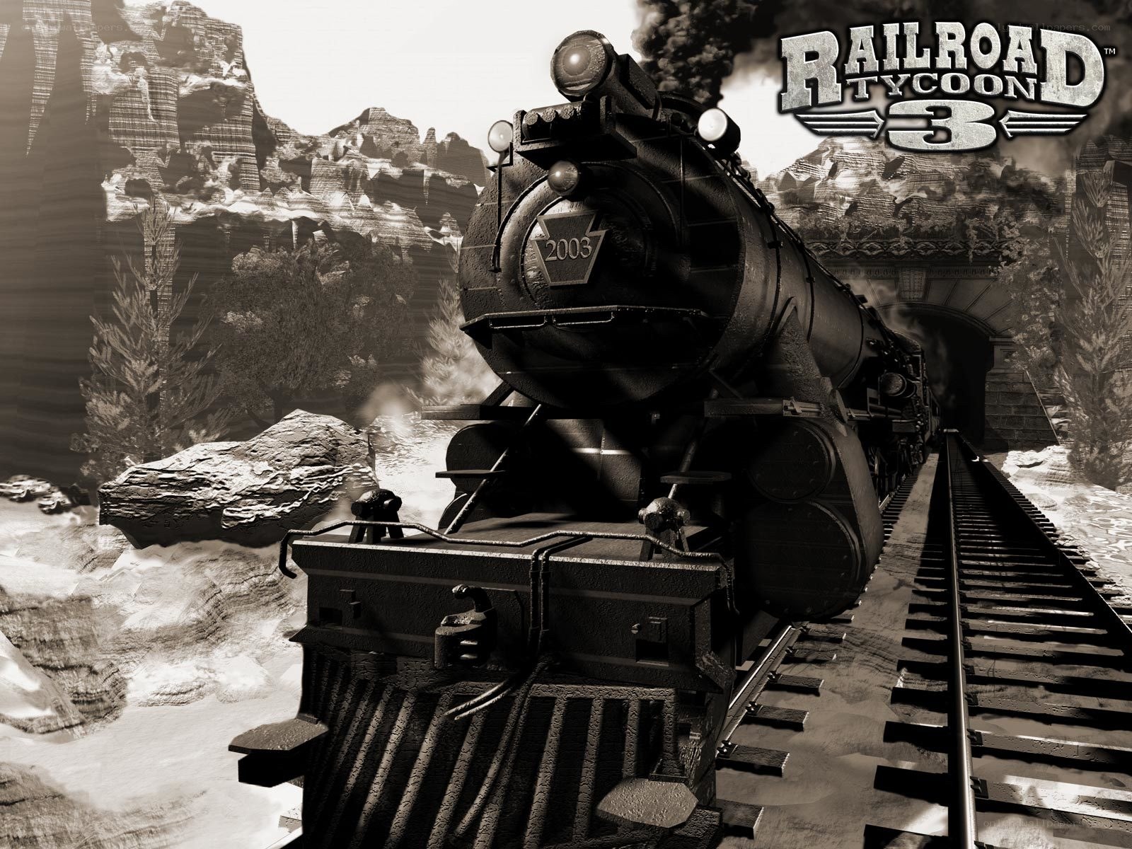 Railroad Tycoon 3 game art
