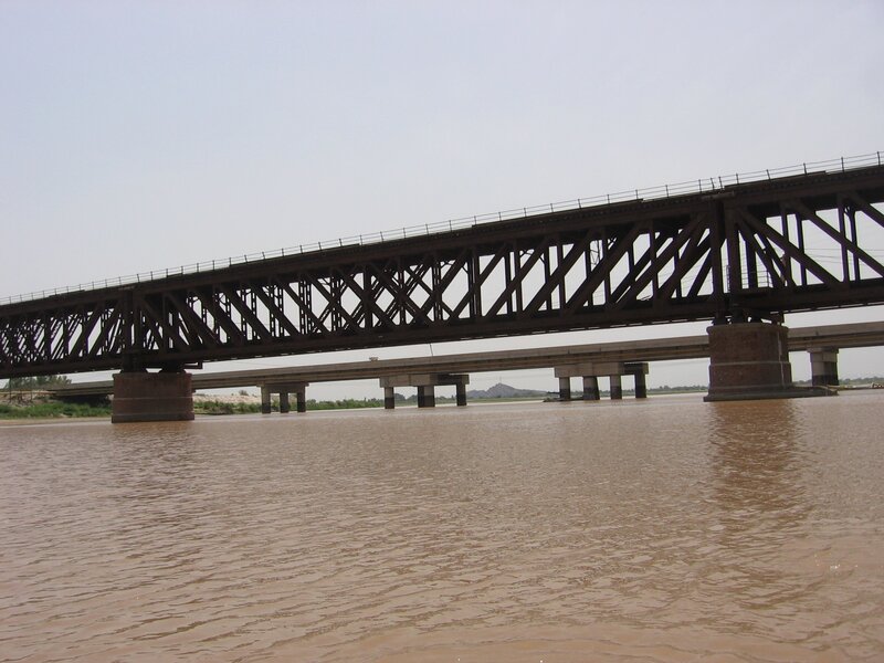 railway bridge over river