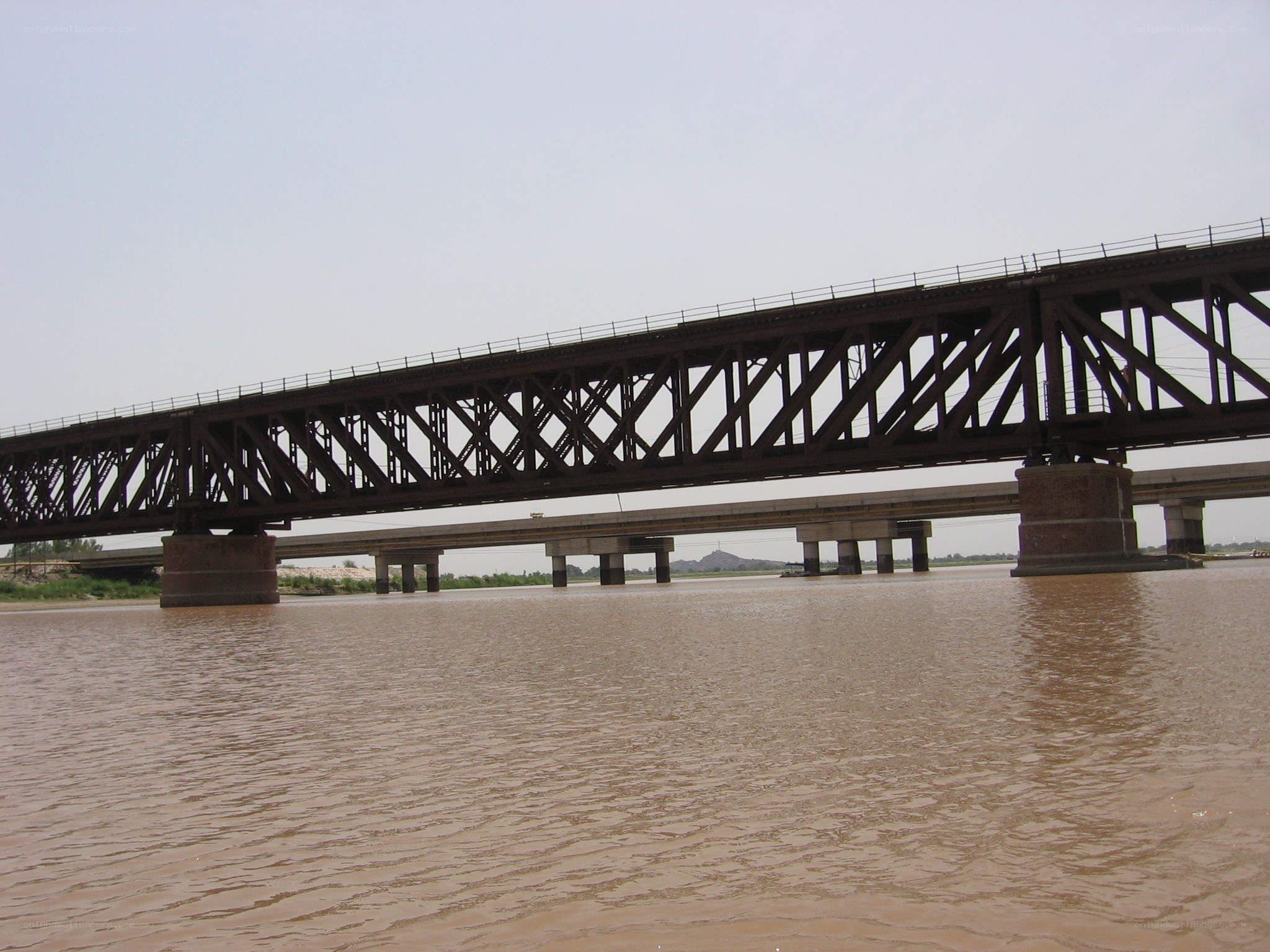 railway bridge over river