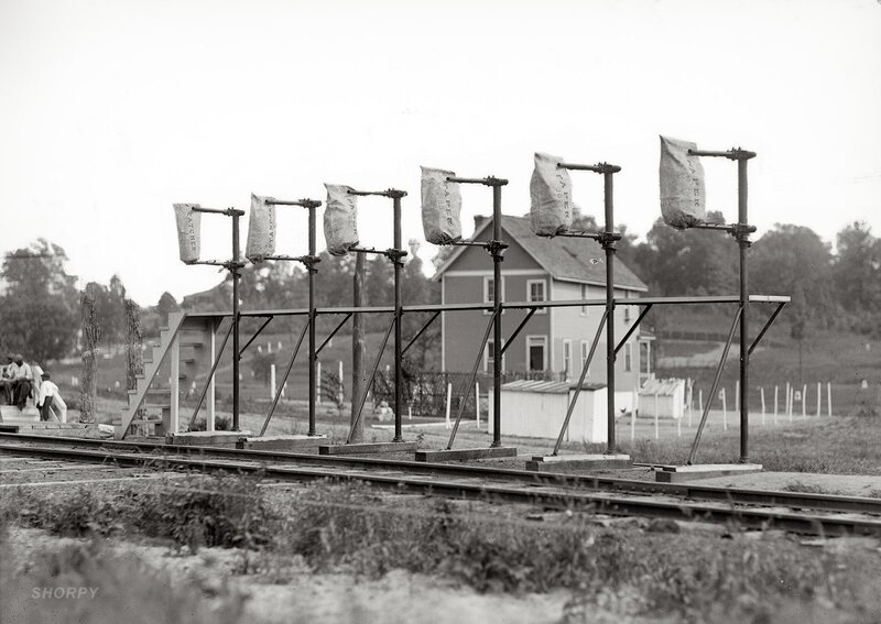 Railway signal test setup