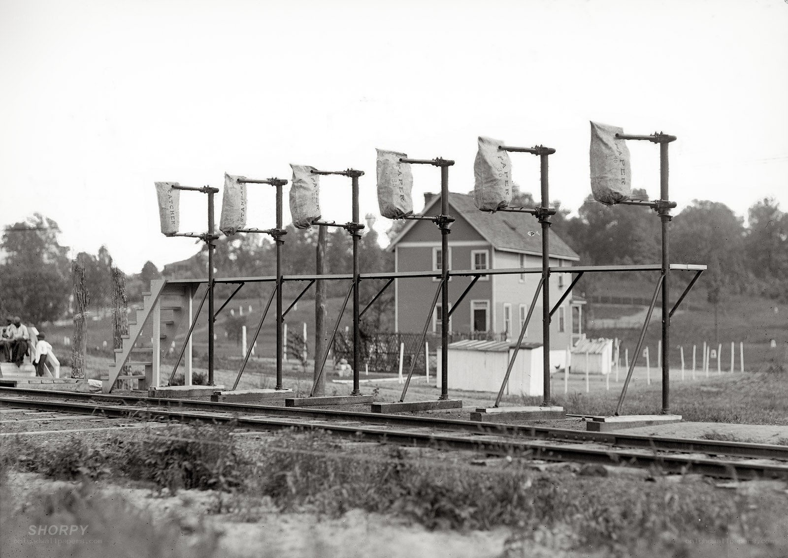 Railway signal test setup
