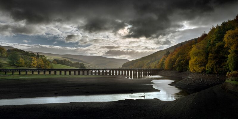 Railway Viaduct over Reservoir