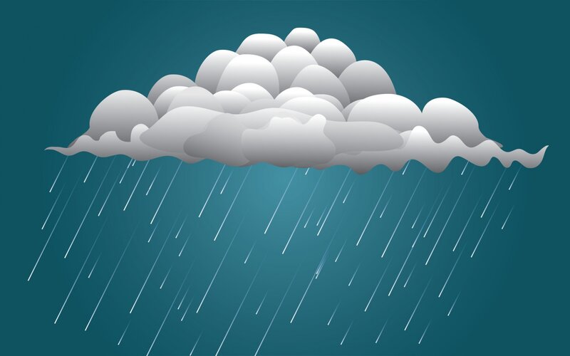 Rain Cloud with Rain