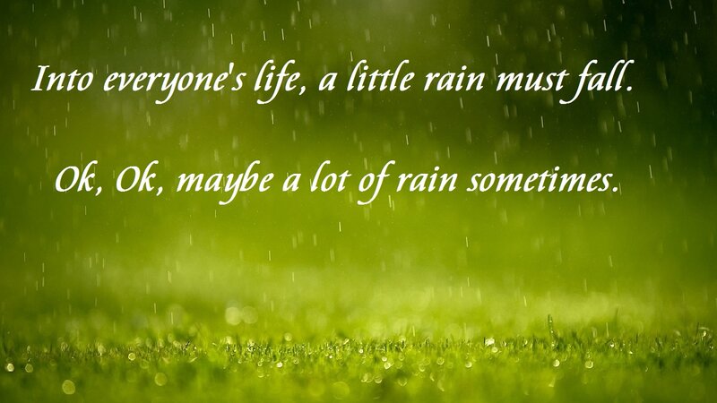 Rain on Green Grass — Calm