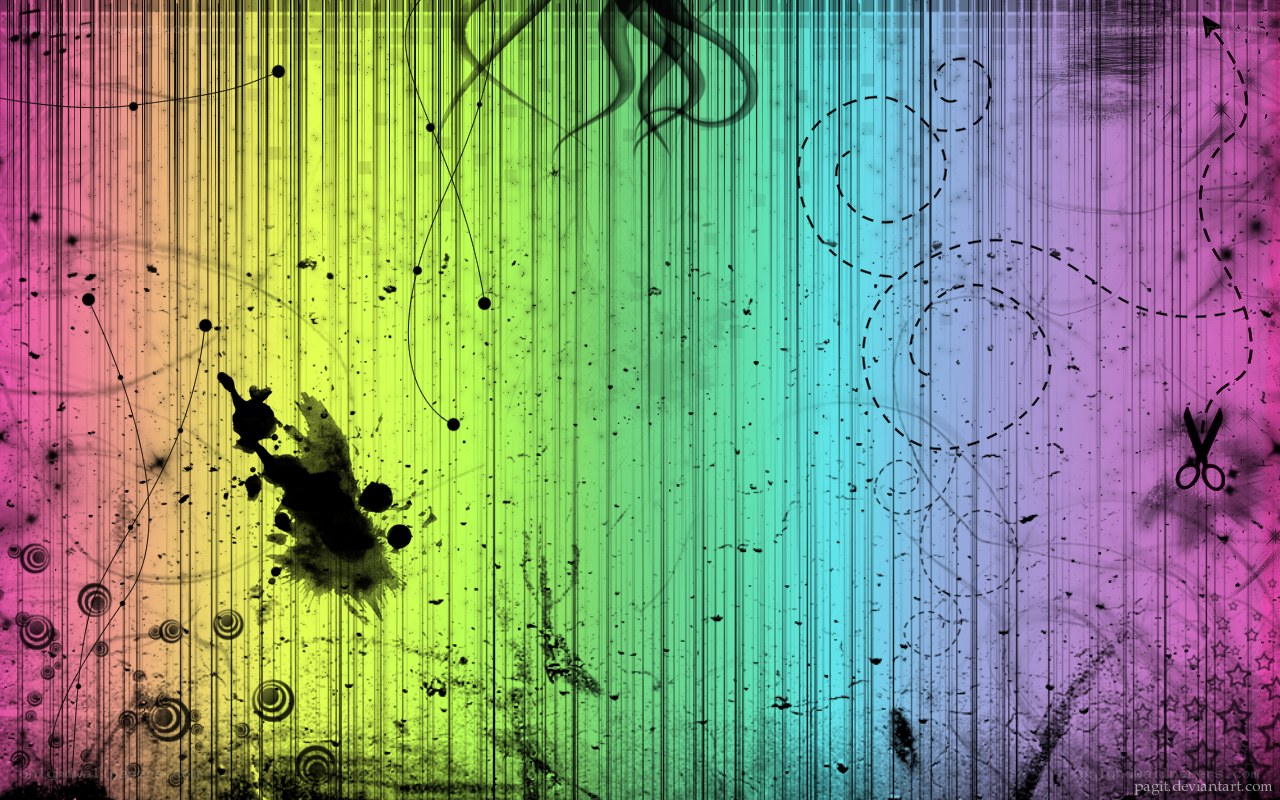 rainbow abstract grunge background