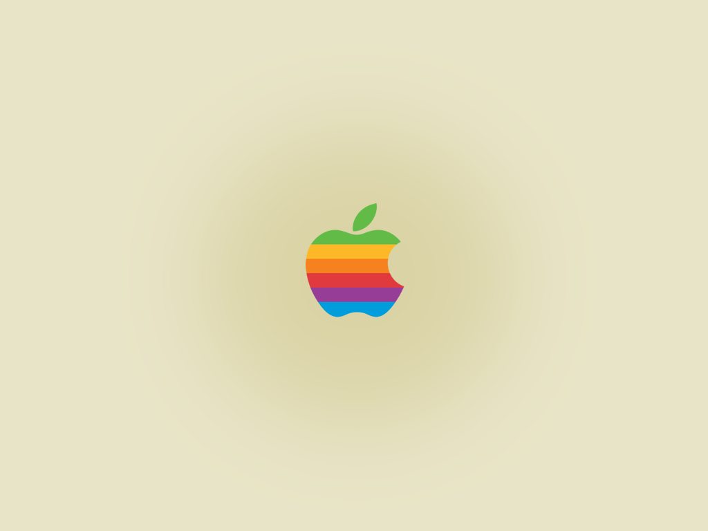 Rainbow Apple logo