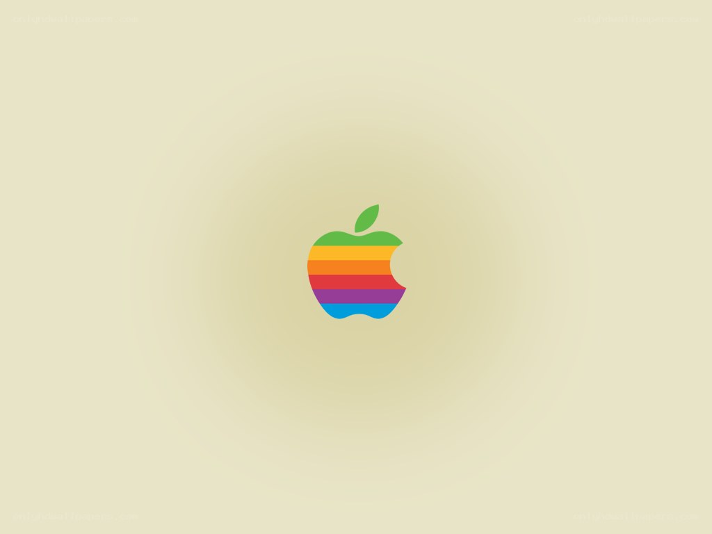 Rainbow Apple logo