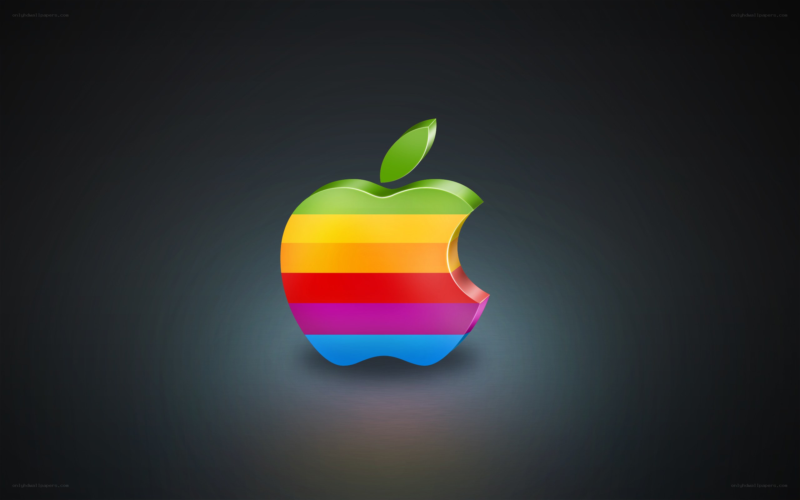 Rainbow Apple logo