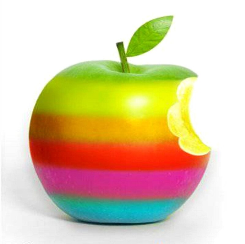 Rainbow Apple