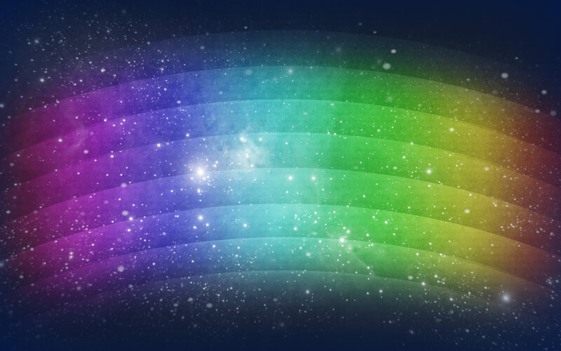 Rainbow Arch in Space