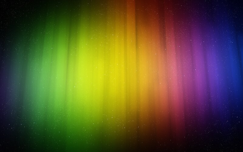rainbow aurora background