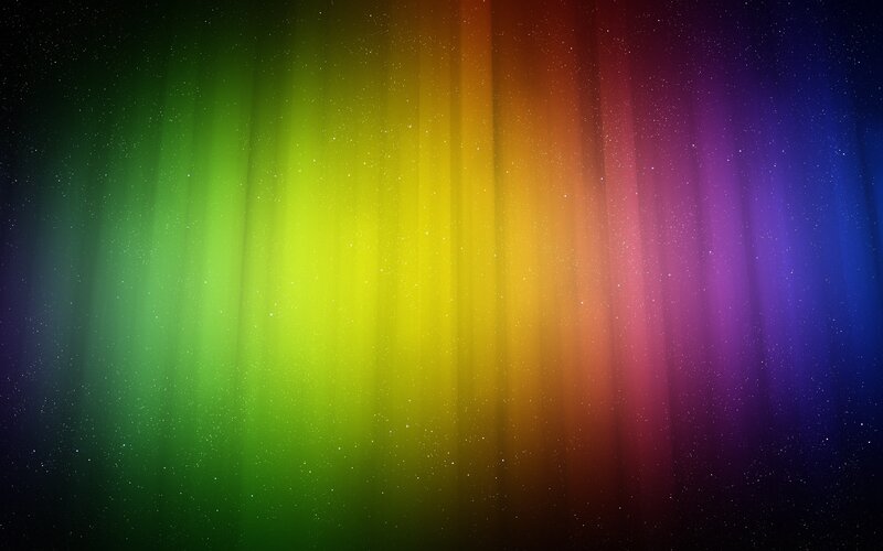 rainbow aurora background