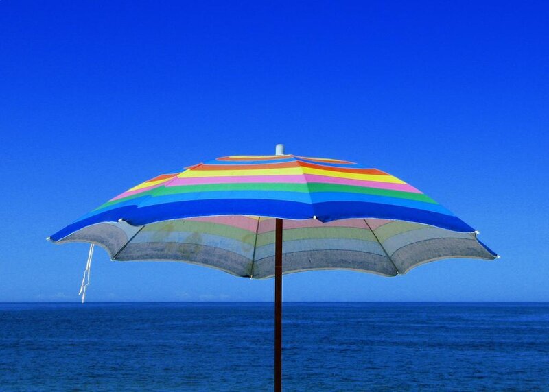 Rainbow Beach Umbrella