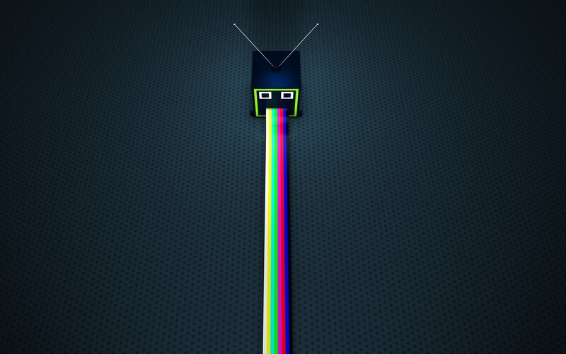 Rainbow Beam from TV