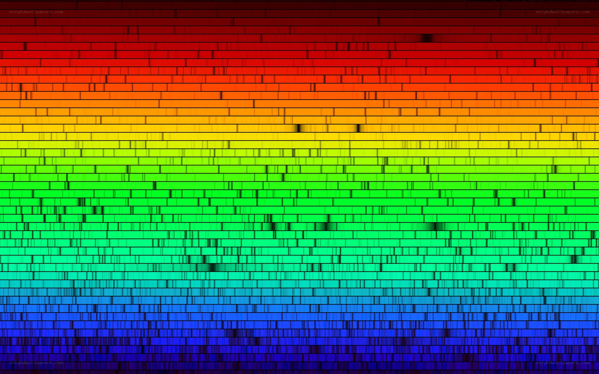 rainbow brick pattern