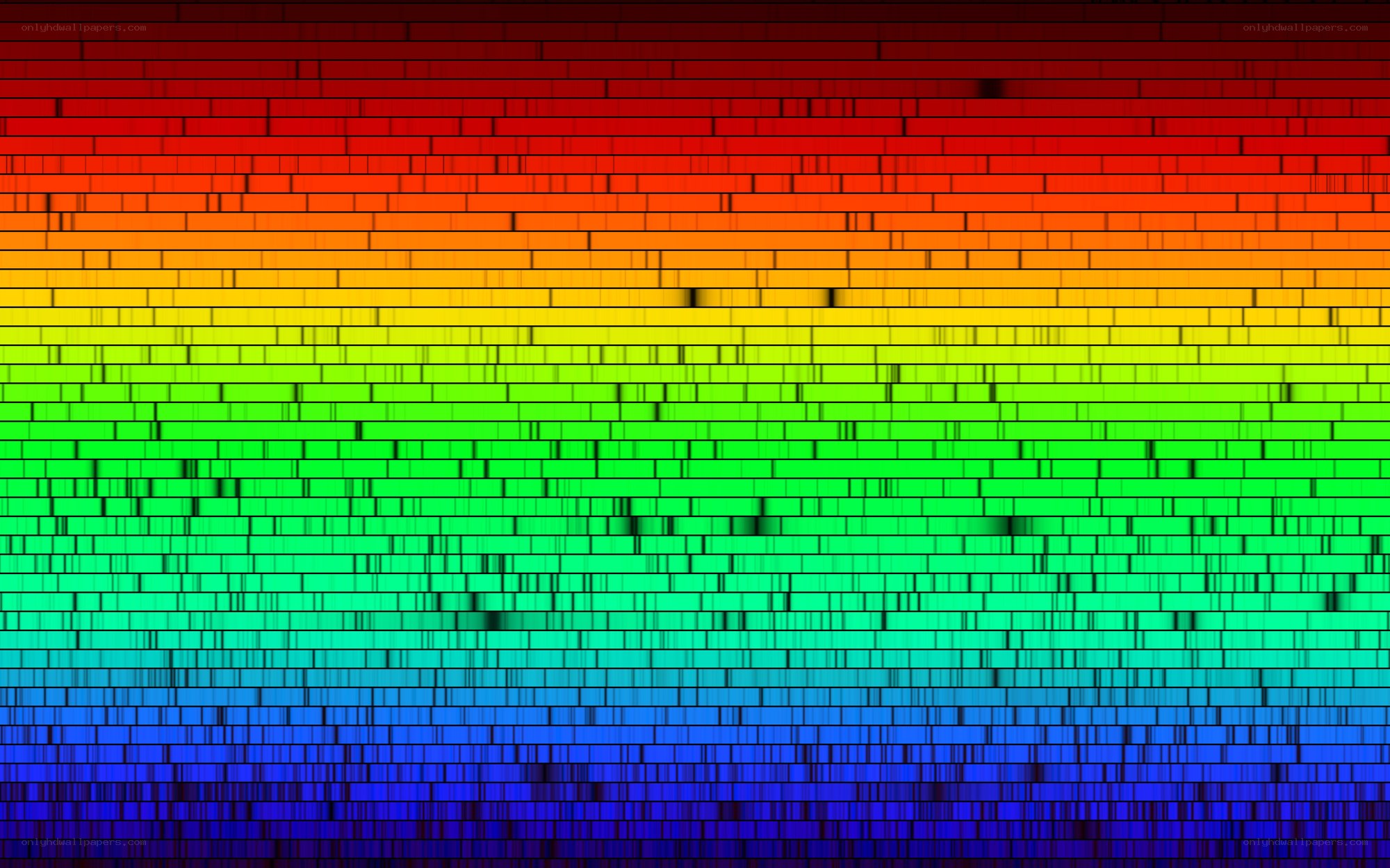 rainbow brick pattern
