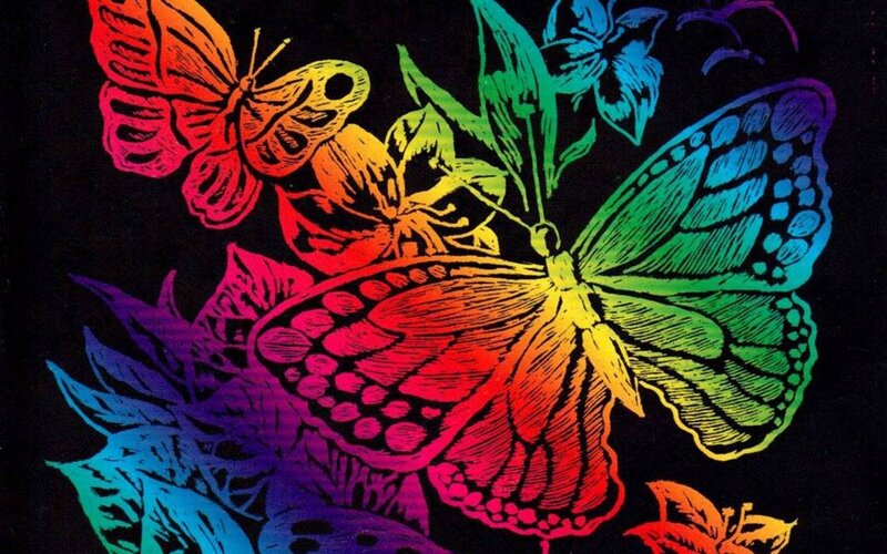 Rainbow Butterflies