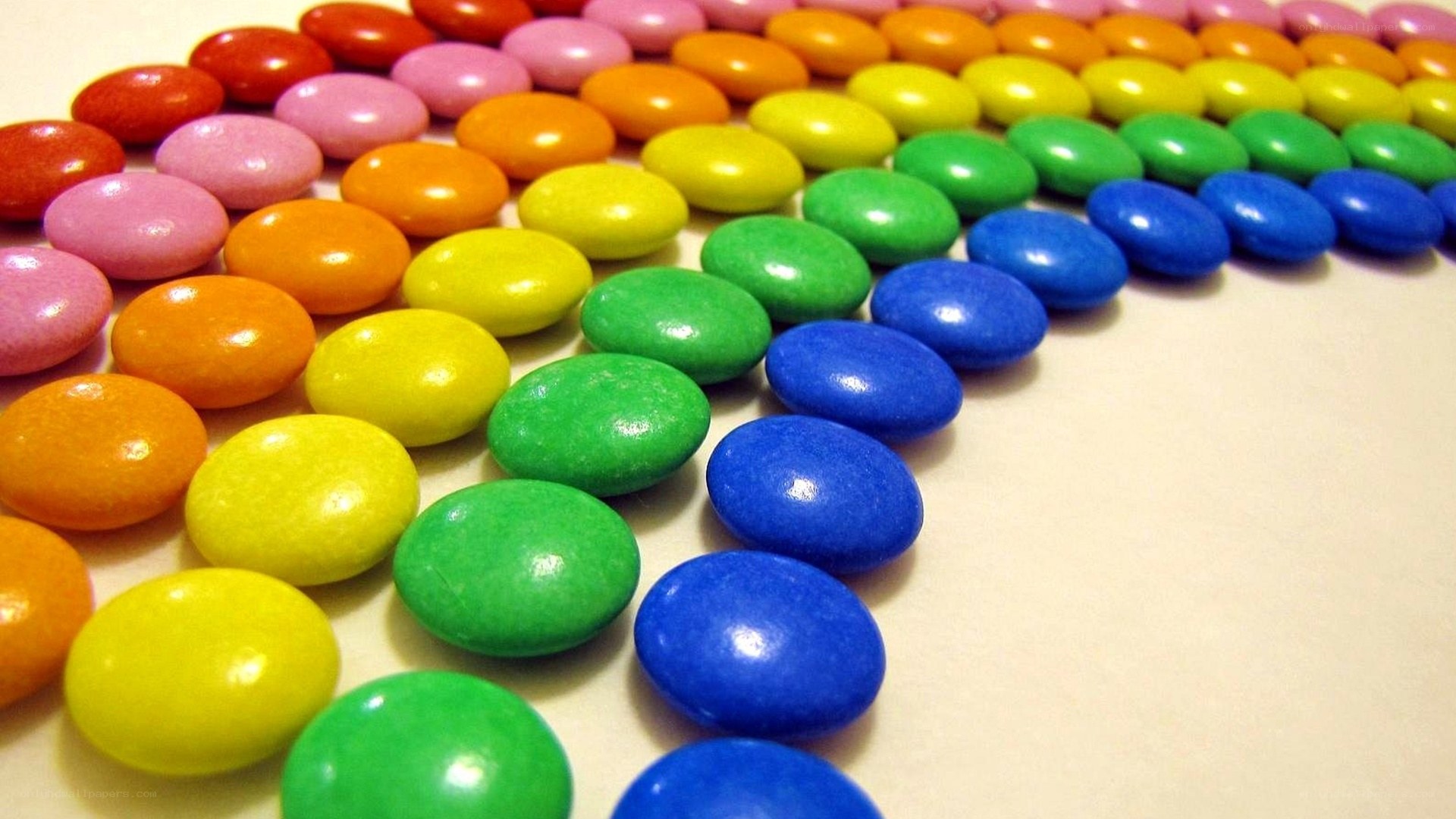 rainbow candy arrangement