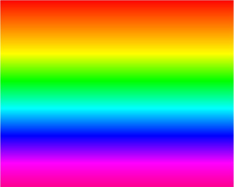 rainbow color gradient
