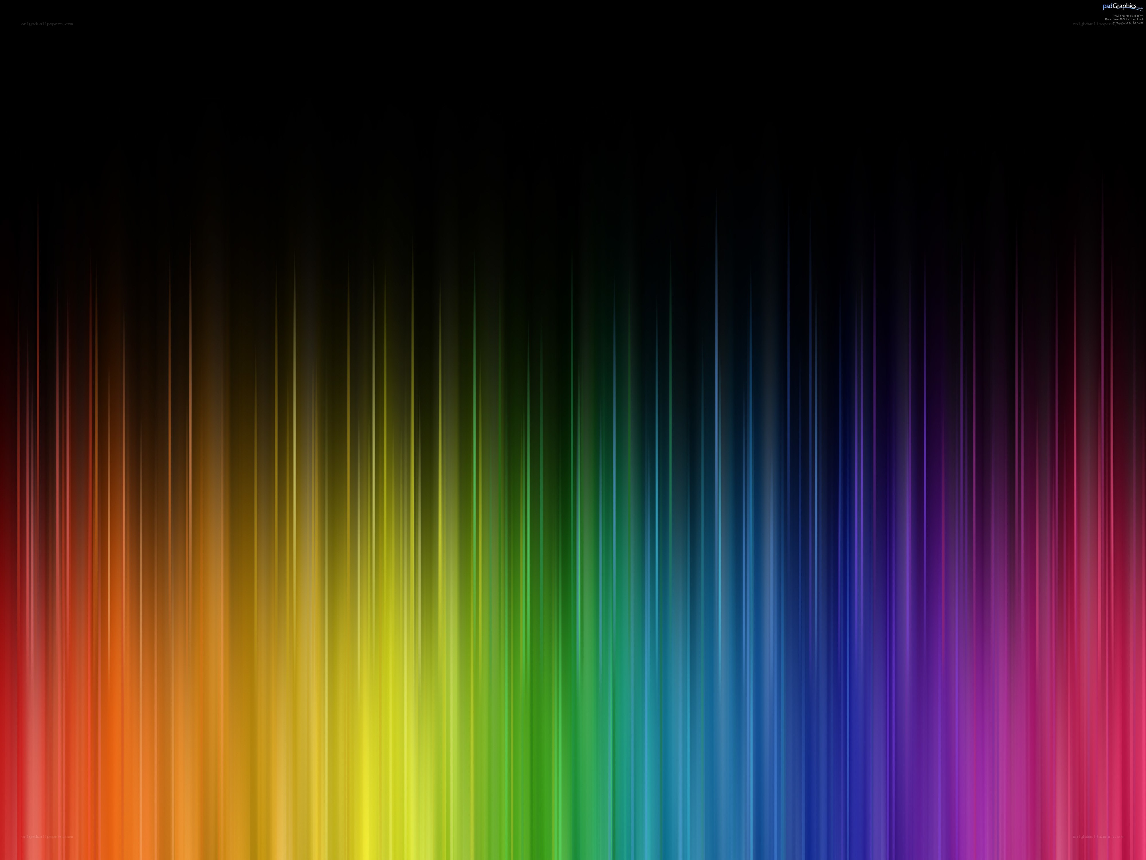 rainbow color gradient