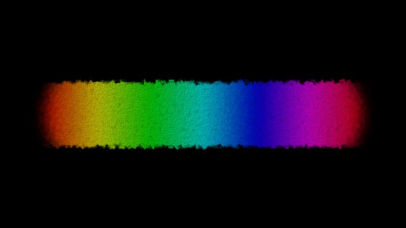 Rainbow Color Spectrum — Red