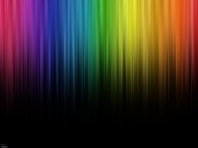 rainbow color stripes