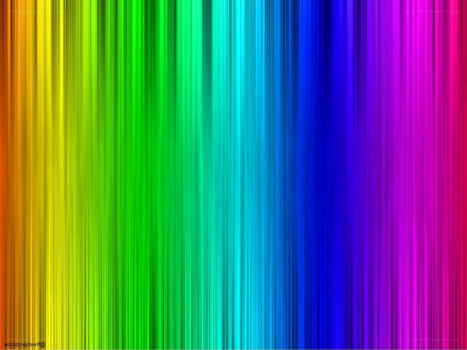 rainbow color stripes