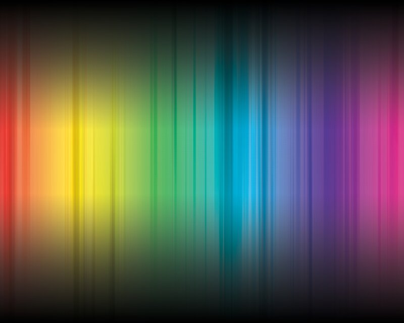 rainbow color stripes