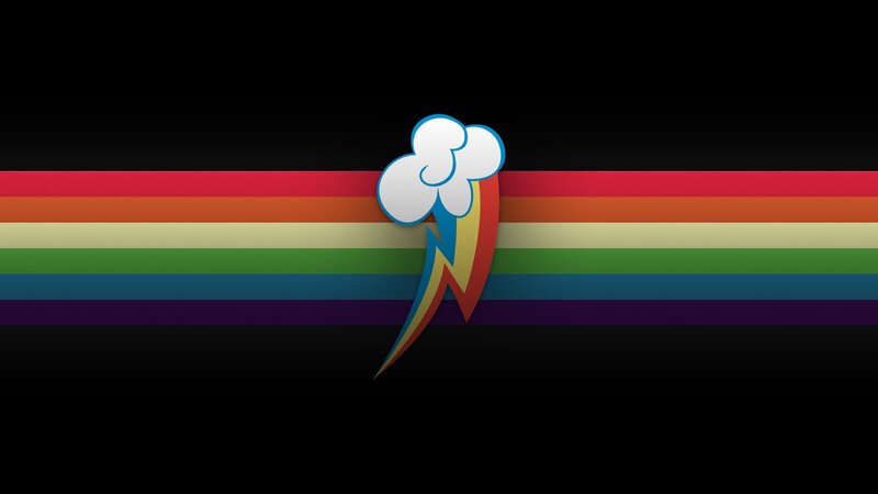 Rainbow-colored Cloud Logo