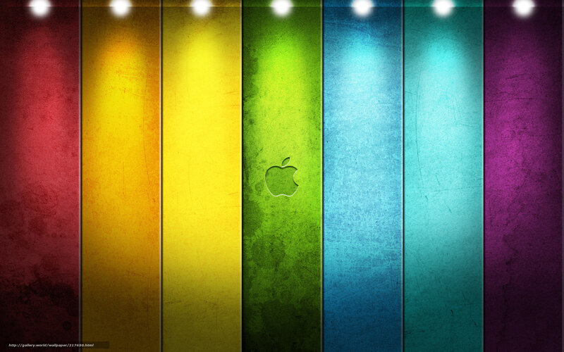 Rainbow-colored Stripes — Red, Vibrant