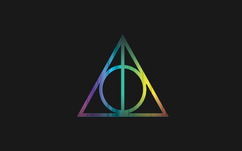 Rainbow-colored Symbol