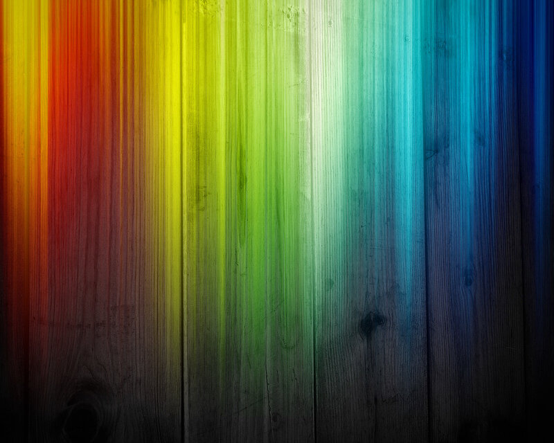 Rainbow-colored Wood Texture