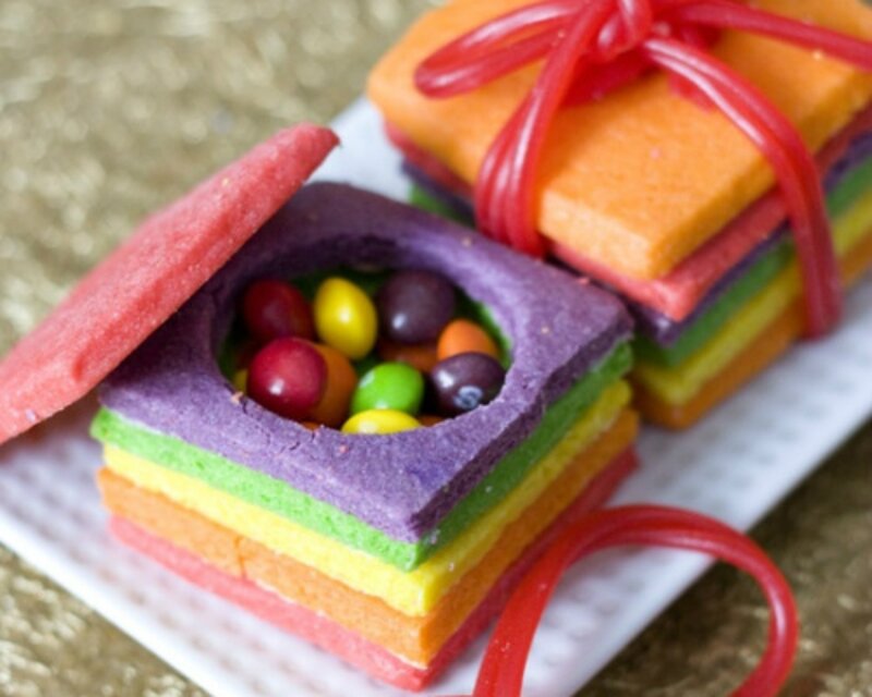 Rainbow Cookie Gift