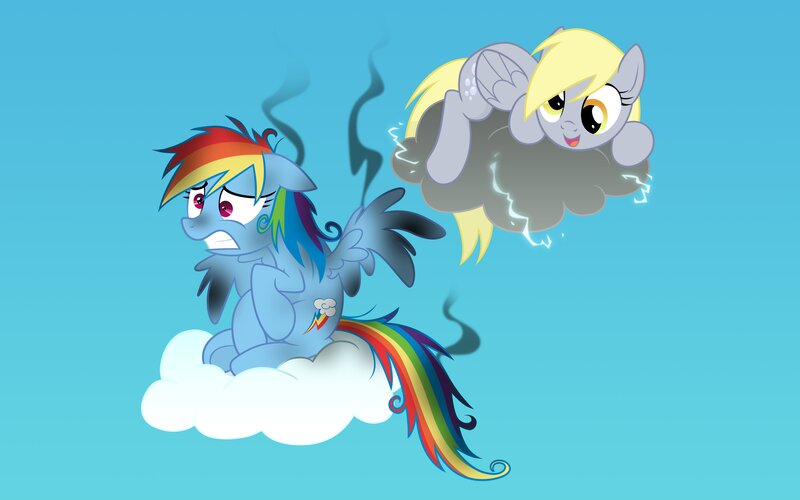 Rainbow Dash and Daisy