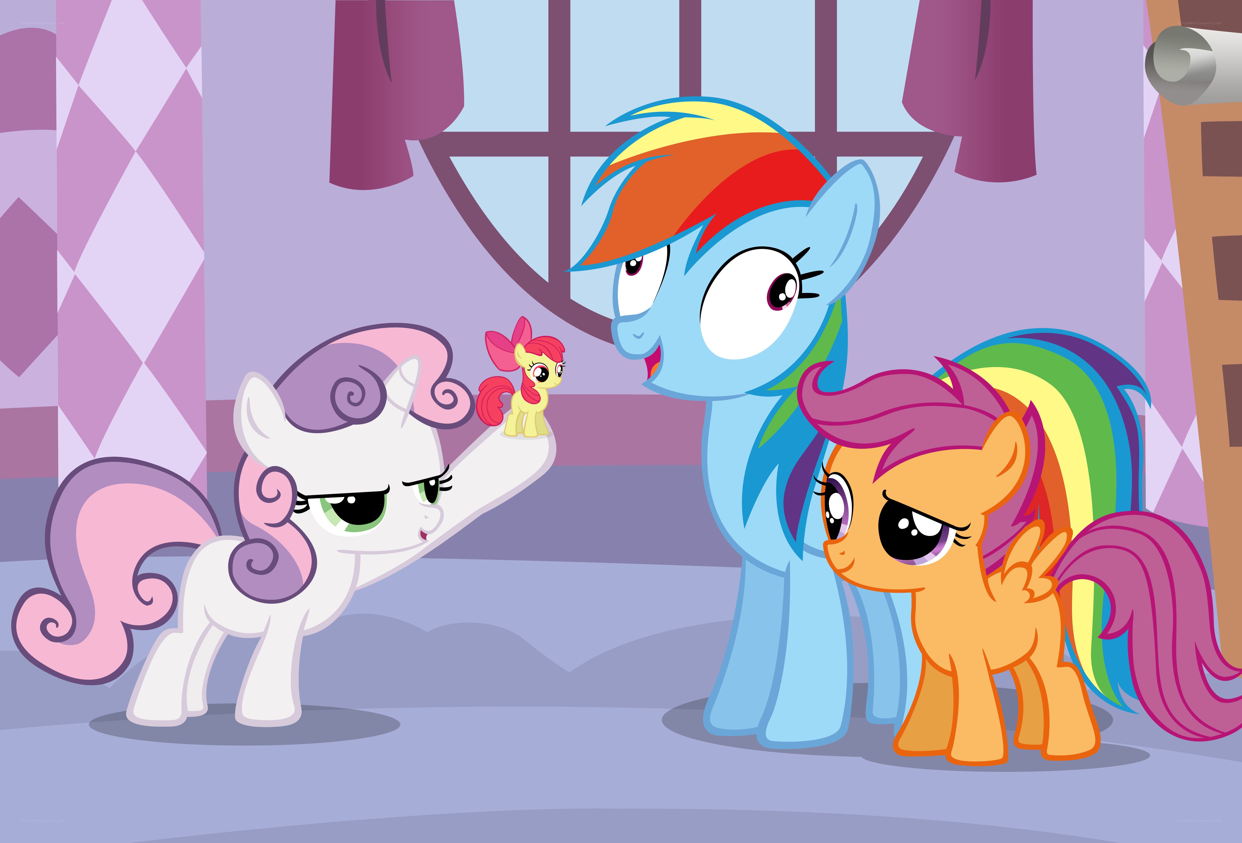 Rainbow Dash and friends